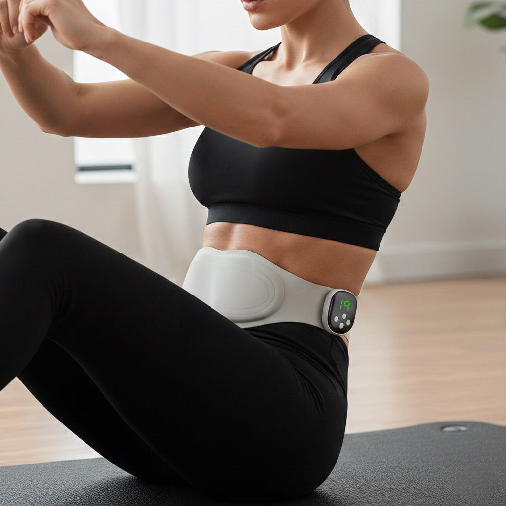 EMS Pulse Abdominal Toning Belt for Core and Waist Training