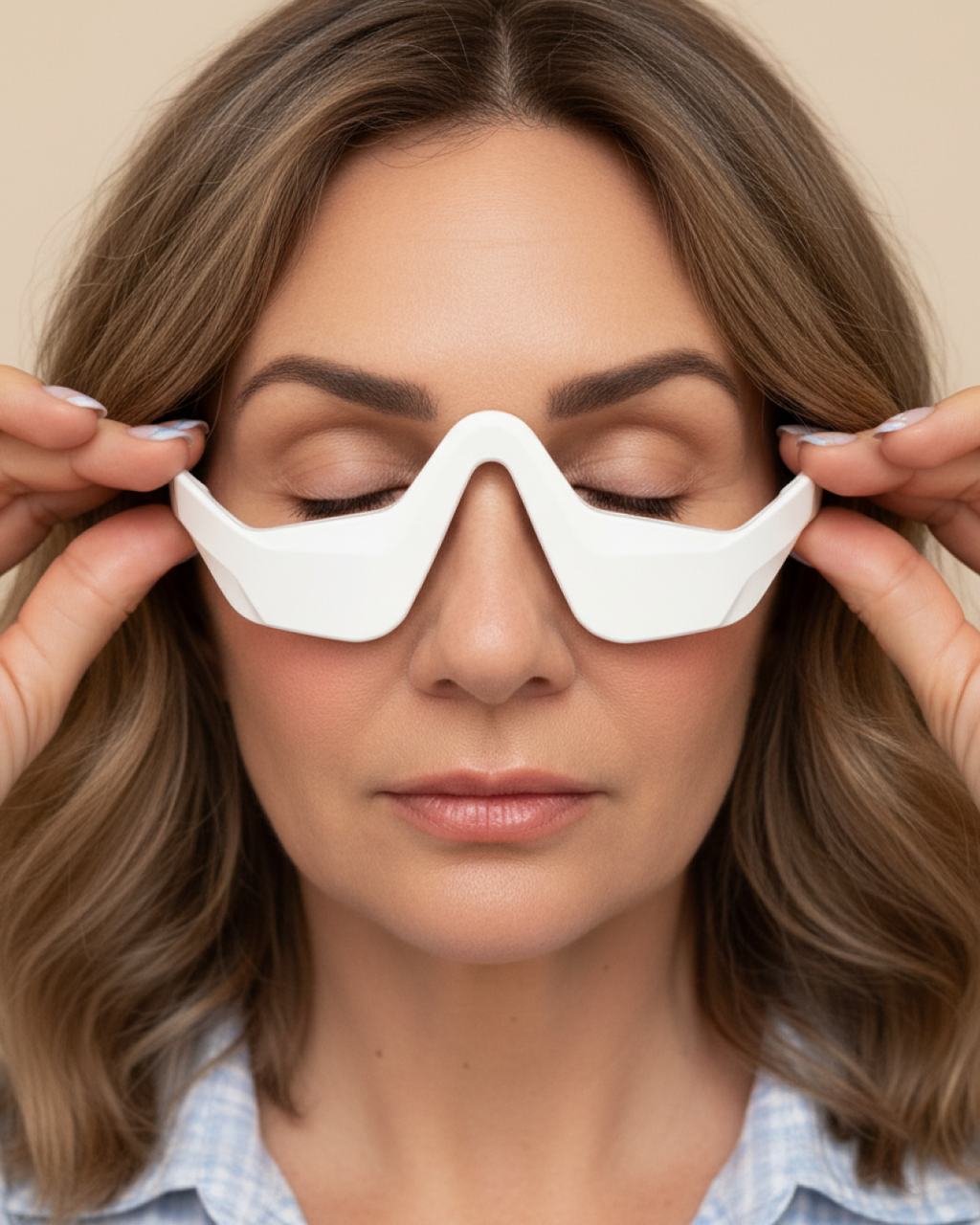 Anti-Aging Eye Lifting Device with Microcurrent and Vibration Modes