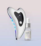 Gua Sha Facial Sculpting Tool with Red Light Therapy and Vibration