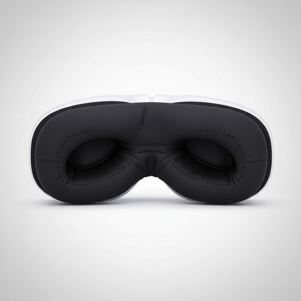 NOVARO heated eye relaxation mask with Bluetooth audio adjustable warming and vibration modes