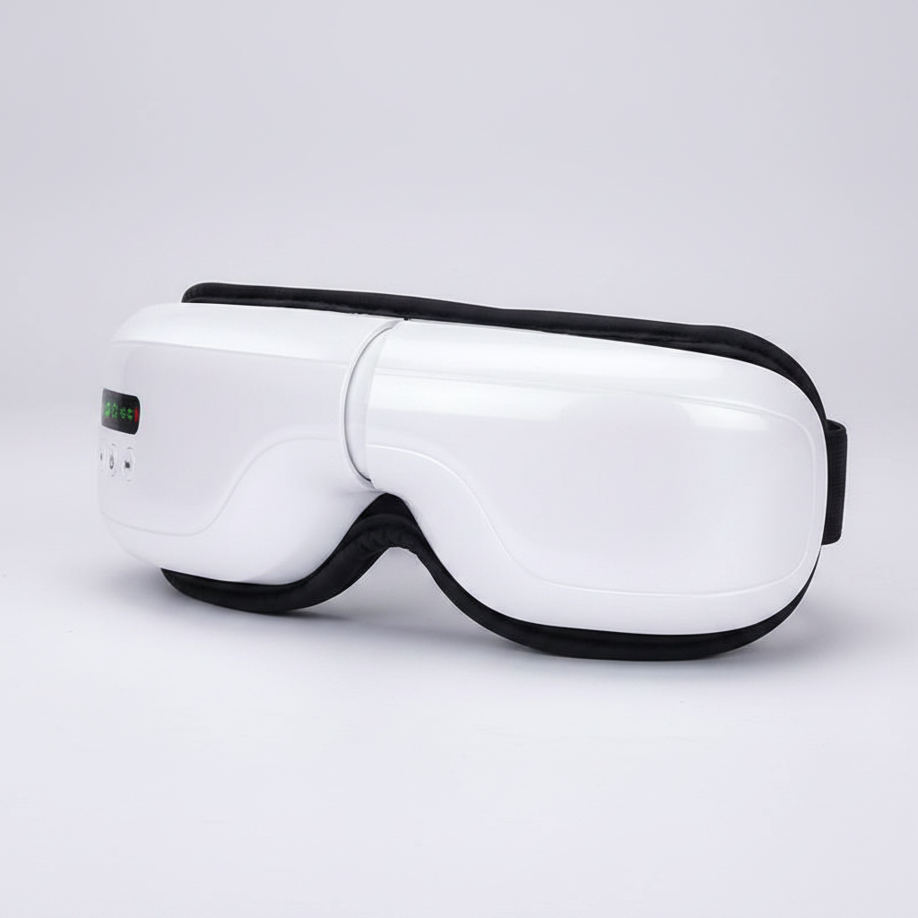 NOVARO heated eye relaxation mask with Bluetooth audio adjustable warming and vibration modes