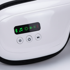 NOVARO heated eye relaxation mask with Bluetooth audio adjustable warming and vibration modes
