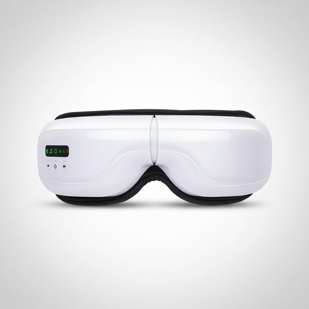 NOVARO heated eye relaxation mask with Bluetooth audio adjustable warming and vibration modes
