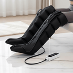 NOVARO women's pneumatic compression recovery boots with rechargeable air pump and wireless remote