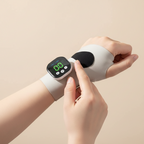 NOVARO multi-mode wrist and hand wellness tool with adjustable intensity LED display and rechargeable battery