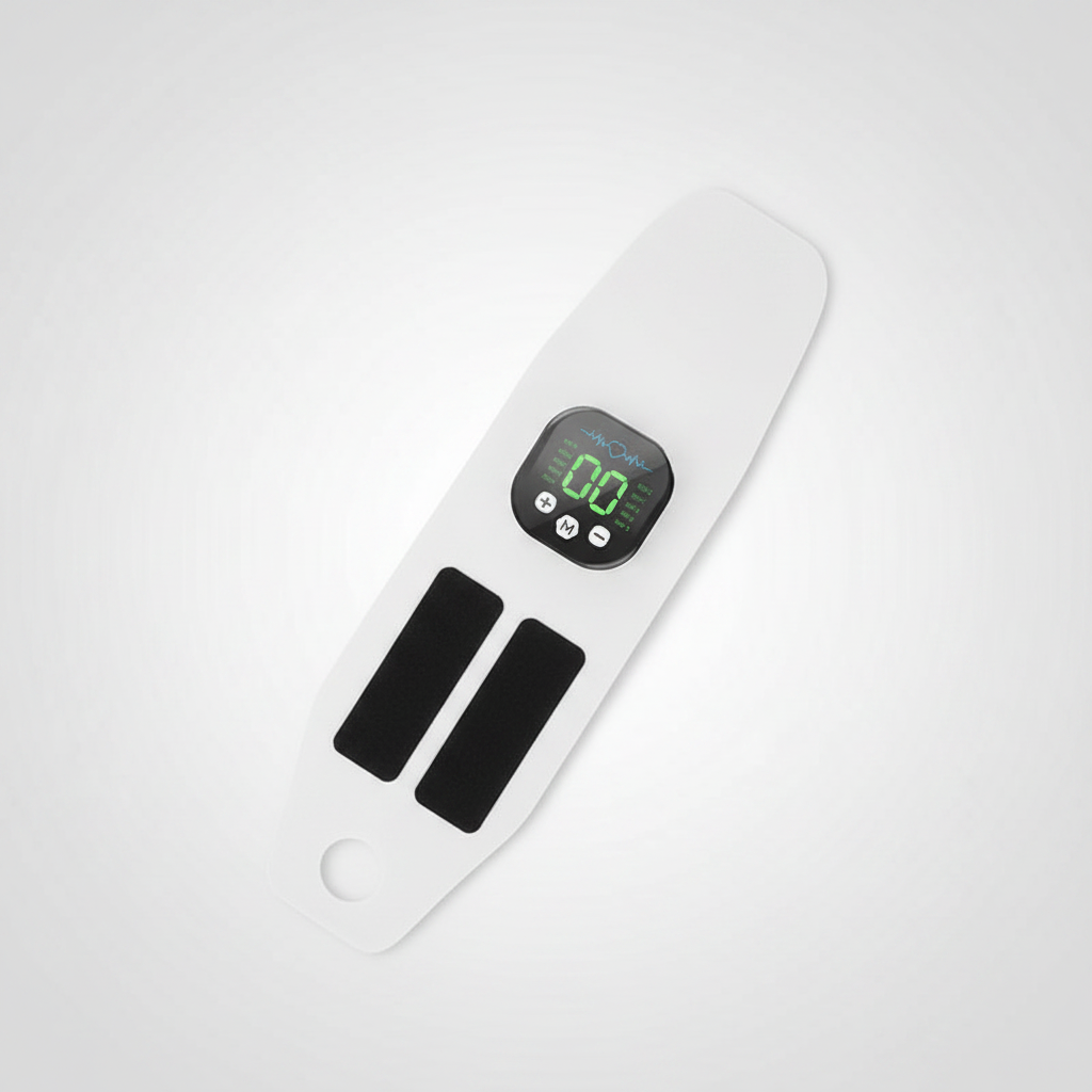 NOVARO multi-mode wrist and hand wellness tool with adjustable intensity LED display and rechargeable battery
