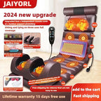 Full-Body Massage Mattress with Heating, Air Compression, and Kneading Therapy
