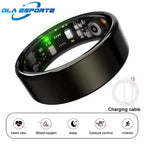 2026 Smart Ring Blood Pressure Heart Rate Sleep Monitoring Smartring IP68 & 5ATM Waterproof Multi-sport Mode Smartring Man Women