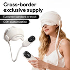 Heated Head Massager with Air Compression and Eye Therapy for Deep Relaxation