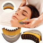 Gua Sha Jawline Contour Comb for Facial Sculpting and Lymphatic Drainage
