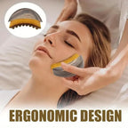 Gua Sha Jawline Contour Comb for Facial Sculpting and Lymphatic Drainage