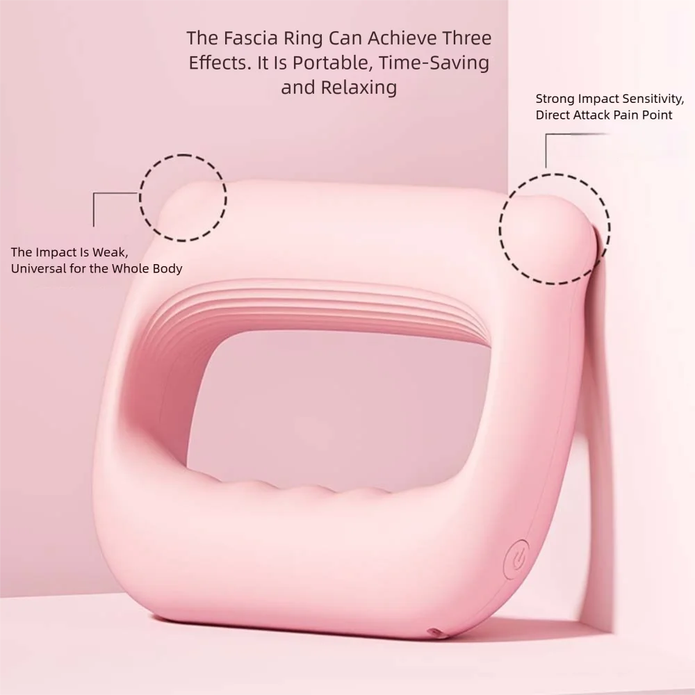 Wearable Percussion Massage Belt for Neck and Shoulder Relief