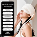 Heated Head Massager with Air Compression and Eye Therapy for Deep Relaxation