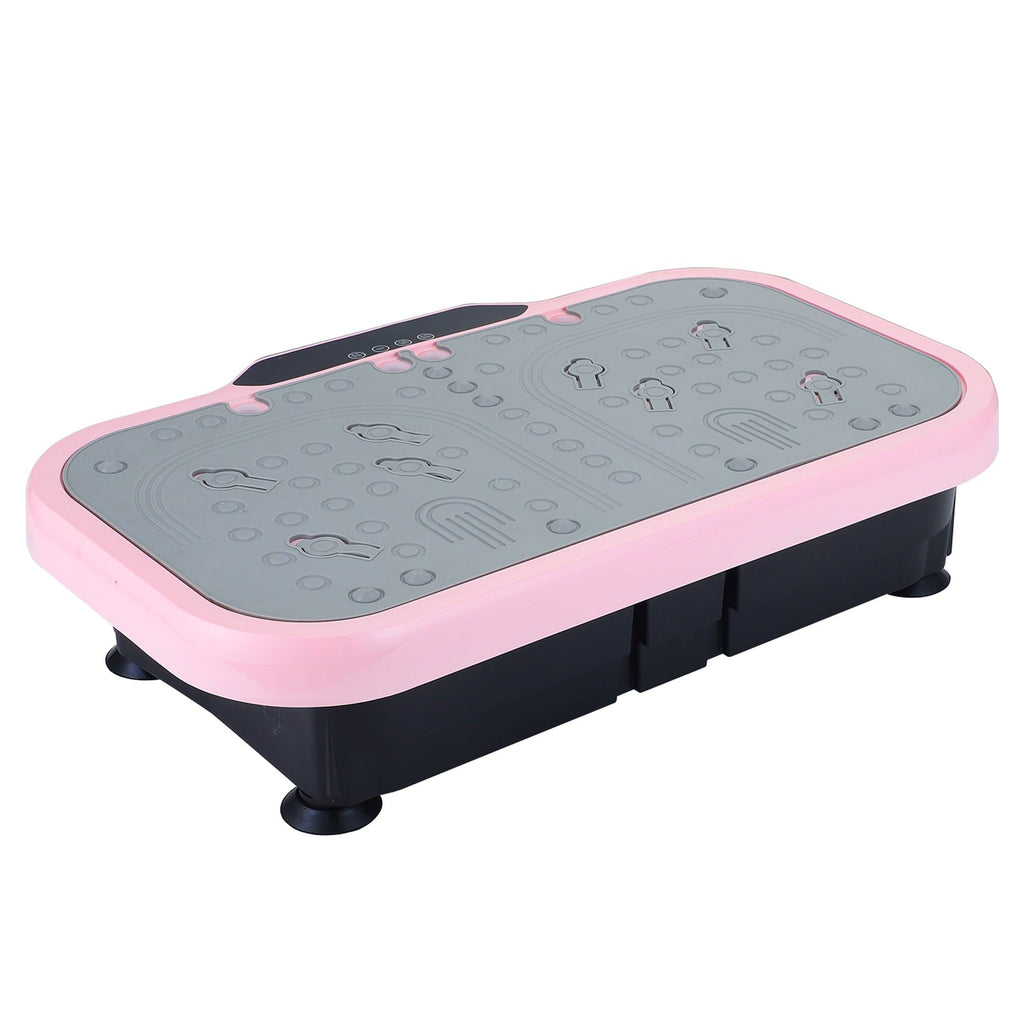 Whole-Body Vibration Plate Fitness Platform with Stabilizing Handles