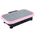 Whole-Body Vibration Plate Fitness Platform with Stabilizing Handles