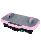Whole-Body Vibration Plate Fitness Platform with Stabilizing Handles
