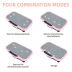 Whole-Body Vibration Plate Fitness Platform with Stabilizing Handles