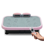 Whole-Body Vibration Plate Fitness Platform with Stabilizing Handles