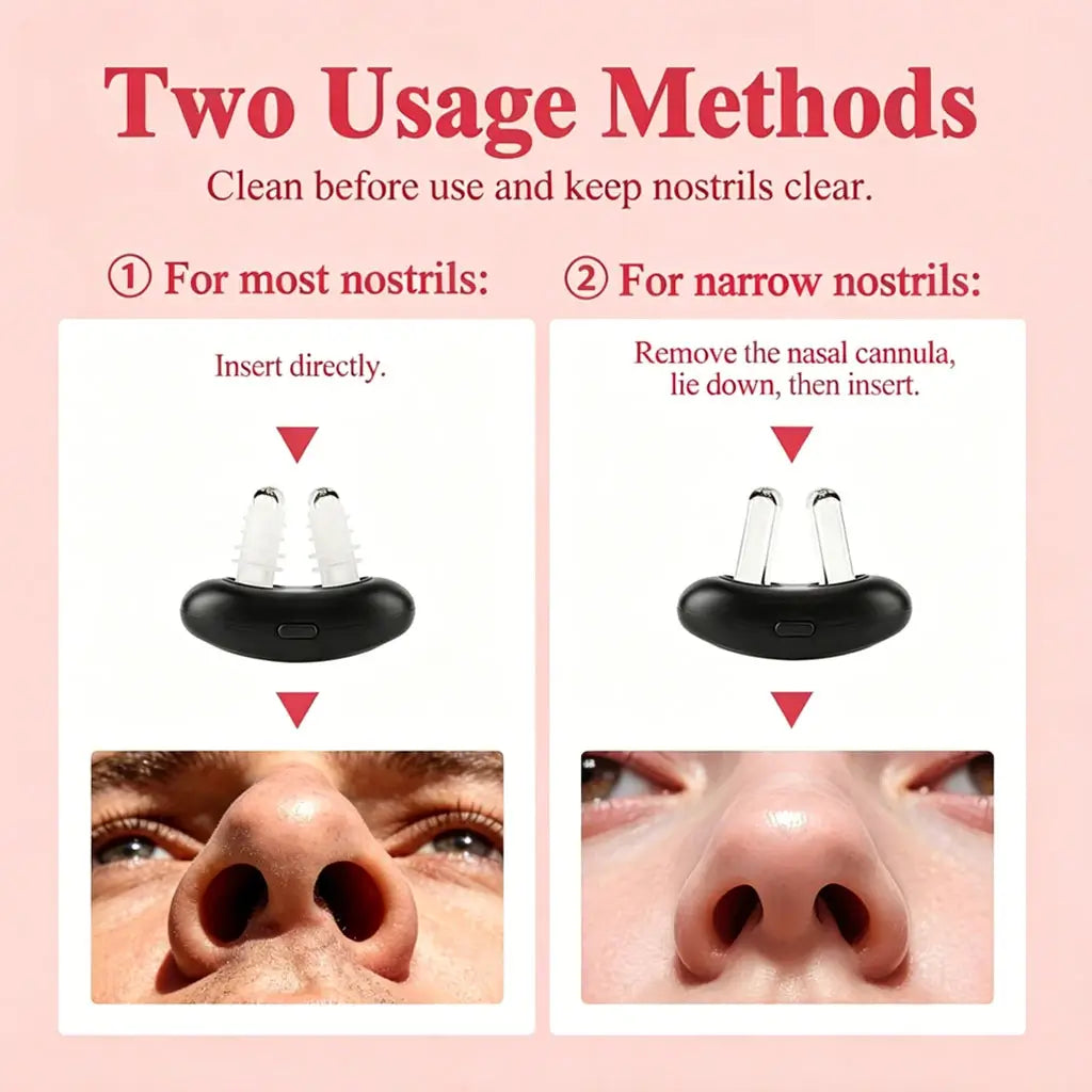 Nasal Red Light Therapy Device for Sinus and Respiratory Wellness