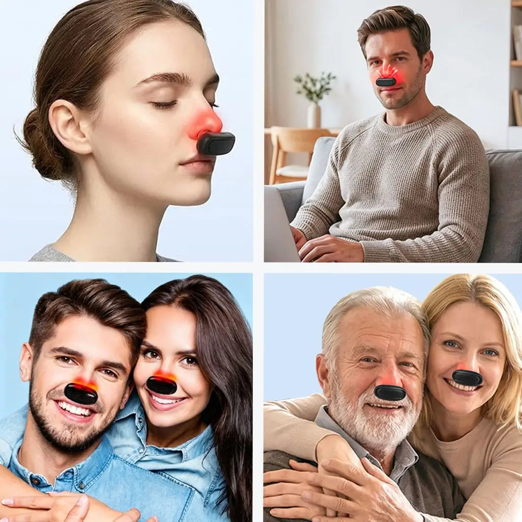 Nasal Red Light Therapy Device for Sinus and Respiratory Wellness